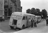 Skärmbildsbuss. År 1948. Norrlands-Posten.