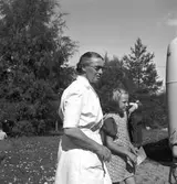 Skärmbildsundersökning. År 1948. Reportage i Gefle Dagblad för landstinget.