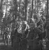 Frälsningsarméns barnkoloni i Rörberg. År 1948.