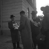 Valbilder tagna under valdagen. 19 september  1948.
