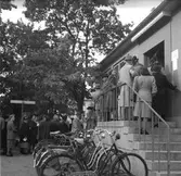 Valbilder tagna under valdagen. 19 september  1948.
