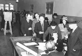Valbilder tagna under valdagen. 19 september  1948.
