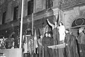 Arbetarbladets valfest. År 1948.
