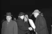 Redaktör Norlings avsked från stadsfullmäktige.           24 oktober 1948.
