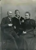 Kamrer Herman Goyer med familj, Kalmar.