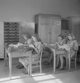 Skutskärs Yrkesskolor. Maj 1946