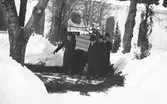 Holger Nilssons begravning. Mars 1940
