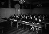 Socialdemokratiska  Ungdomsförbundet på Folkets hus
Oktober 1941