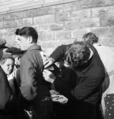 Cykeltävling. Motorförarnas Helnykterhetsförbund.  MHF. Gävle 1936.