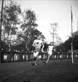 Reportage för Gefle Dagblad. Idrottstävling på Strömvallen



