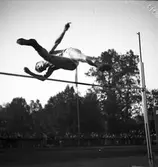 Reportage för Gefle Dagblad. Idrottstävling på Strömvallen



