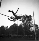 Reportage för Gefle Dagblad. Idrottstävling på Strömvallen


