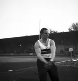 Reportage för Gefle Dagblad. Idrottstävling på Strömvallen



