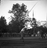 Reportage för Gefle Dagblad. Idrottstävling på Strömvallen



