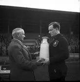 Reportage för Gefle Dagblad. Idrottstävling på Strömvallen



