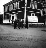 Reportage för Gefle Dagblad. Stadsfullmäktigeval 1938

