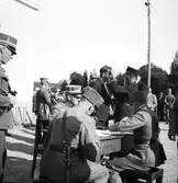 Rekrytering av Landstorm på Hälsinge regemente
