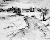 Den 12 april 1942. Tavlor av konstnärerna Leander, Engström m. fl.