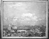 Konstnär A. Percy. Tavla