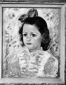 Konstnär A. Percy. Tavla år 1940