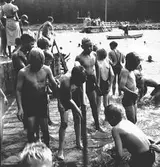 Den 23 juli 1938. Barnutflykt till Furuvik. Reportage för Gefle-Posten

