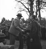 År 1938. Korparations skjutning. Reportage för Gefle-Posten

