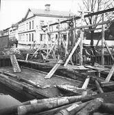 Fältskärsbron över Lillån, Öster. Reportage för Gefle Dagblad
