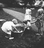 År 1936. Barnträdgård. Reportage för Gefle-Posten