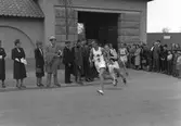 År 1938. Lagbild. Stadsloppet. Reportage för Gefle-Posten
