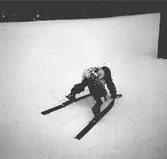 Vinter 1937. Skidkurs för barn. Reportage för Gefle Dagblad