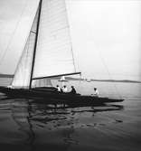 År 1938. Norrlandsregattan. Reportage för Gefle Dagblad