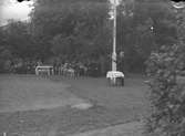 Den 16 juni 1938. Firande av Konung Gustaf V 80 års-dag. På fängelsegården
