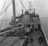 17 oktober. Fred Olson Udén AB, Verkebäck. Gävle Varv anlades 1873. Efter en konkurs 1921 bildades Gefle Varfvs och Verkstads Nya AB, som bland annat tillverkade oljecisterner och utrustningar till pappersmassefabriker. På 1940-talet återupptogs skeppsbyggeriet.


