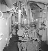 Ombord på fartyget. Gävle Varv anlades 1873. Efter en konkurs 1921 bildades Gefle Varfvs och Verkstads Nya AB, som bland annat tillverkade oljecisterner och utrustningar till pappersmassefabriker. På 1940-talet återupptogs skeppsbyggeriet. På 1950-talet, då Korsnäs AB ägde varvet byggdes flera högsjöfartyg. I början av 1960-talet byggde varvet den ponton som regalskeppet Wasa skulle placeras på vid bärjningen.
