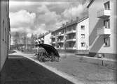 Cykelställ. 27 april 1945. Jacob Wennberg AB.