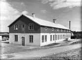 Exteriör, Portström Smidesverkstad, filfabriken. 25 april 1945.