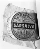 Sårsalva tillverkare J.H. Edins och Hammerdal. Oktober 1945. Beställt av Skriv och Rit AB.