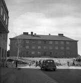 Nya landstingshuset exteriör och interiör. 3 april 1949.