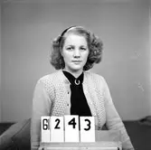 Telegrafverkets legitimationskort. År 1949.              (Inget namn angivit på fotopåsen).