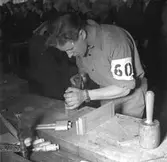 Hantverkstävlingarna på Rotundan Folket Park. 27 mars 1949.