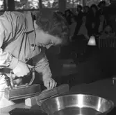 Hantverkstävlingarna på Rotundan Folket Park. 27 mars 1949.