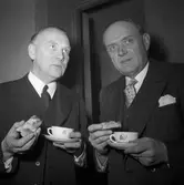 Prästmöte på St. Ansgars hus. 15 april 1949.