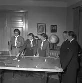 Sjöscouter tar examen. April 1949. Reportage för Norrlands-Posten.