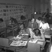 Seminariet interiör efter renoveringen. 6 maj 1949.
(Förre detta Dövstumskolan).
