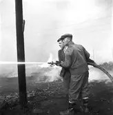 Brand i Forsbacka. Maj 1949.
