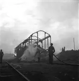 Brand i Forsbacka. Maj 1949.
