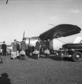 Aftonbladet distributionsplan (AB Gösta Forslund). 15 maj 1949.