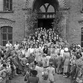 Lärarseminariets examen. 27 maj 1949. Beställt av fröken Wiolet Ceverin, Ängsvägen 11, Härnösand.