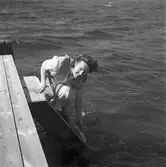 Sjuksköterskornas sommarhem. Reportage.                30 maj 1949.