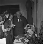 Direktör Gösta Nygren 50-årsdag i Furuvik. 23 april 1949.